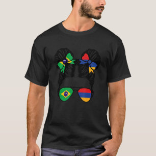 Camiseta Miúdos do Brasil com metade da mulher armênia