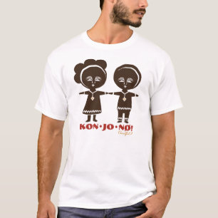 Camiseta Miúdos etíopes que guardaram as mãos - DK Brown