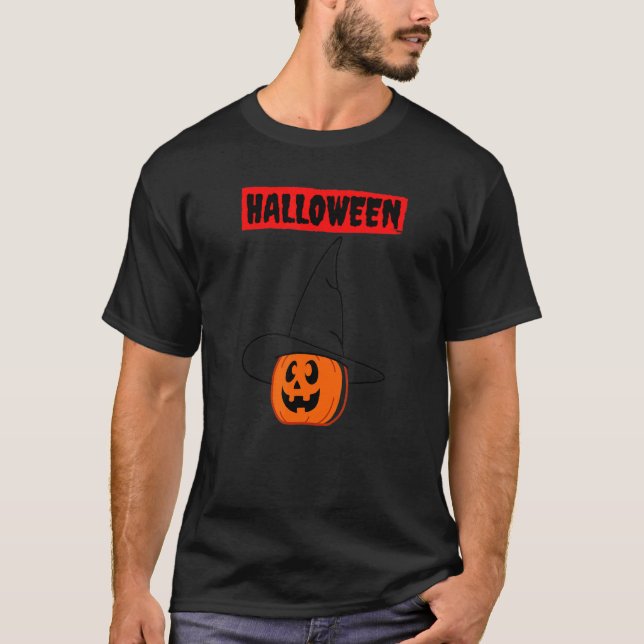 Camiseta Miúdos Pumpkin Mais Fresco No Patch Halloween Boys (Frente)