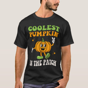 Camiseta Miúdos Pumpkin Mais Fresco No Patch Halloween Todd