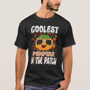 Camiseta Miúdos Pumpkin Mais Fresco No Patch Toddler Boys H