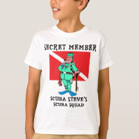 Miúdos secretos de Steve do MERGULHADOR do membro