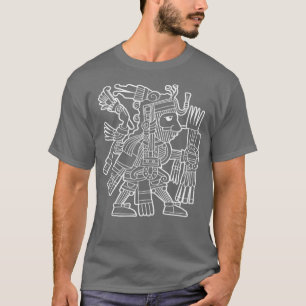 Camiseta Mixcoatl Aztec Deus Serpente Mayan Inca Toltec