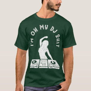 Camiseta Mixer de Memória Jockey de Disco de Imagem de DJ