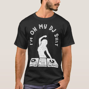 Camiseta Mixer de Memória Jockey de Disco de Imagem de DJ