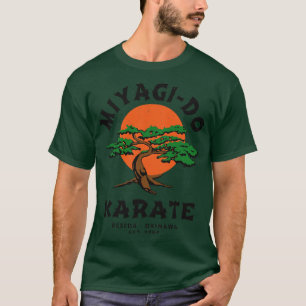 Camiseta MiyagiDo Karate Reseda Okinawa No Final De 1984