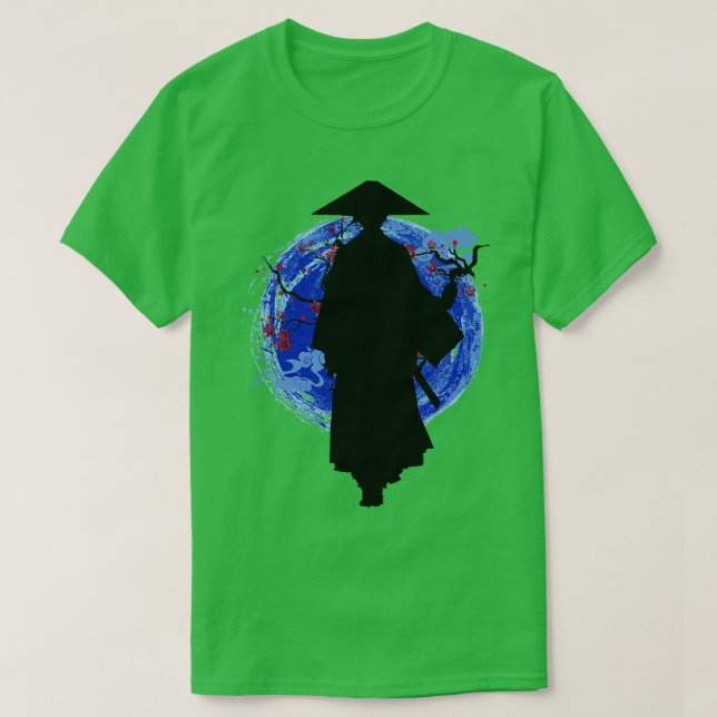 Camiseta Mizu Blue eye Samurai (Frente do Design)