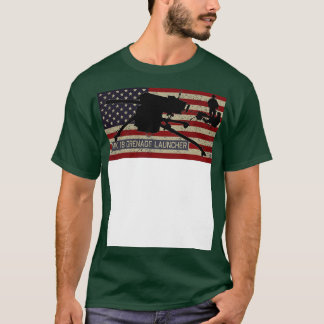 Camiseta Mk 19 Grenade Launcher Silhouettes American Vintag