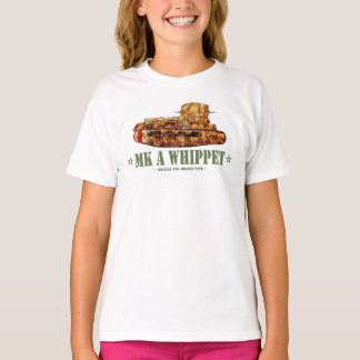 Camiseta MK Um Whippet World War Um Tanque Médio Britânico