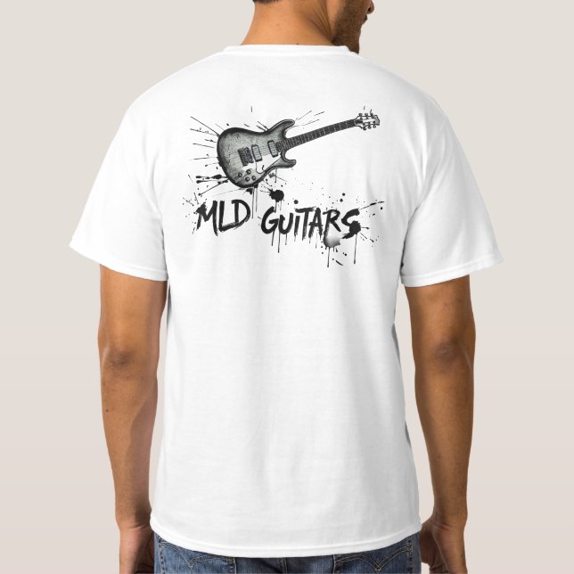 Camiseta MLD Guitars (Verso)