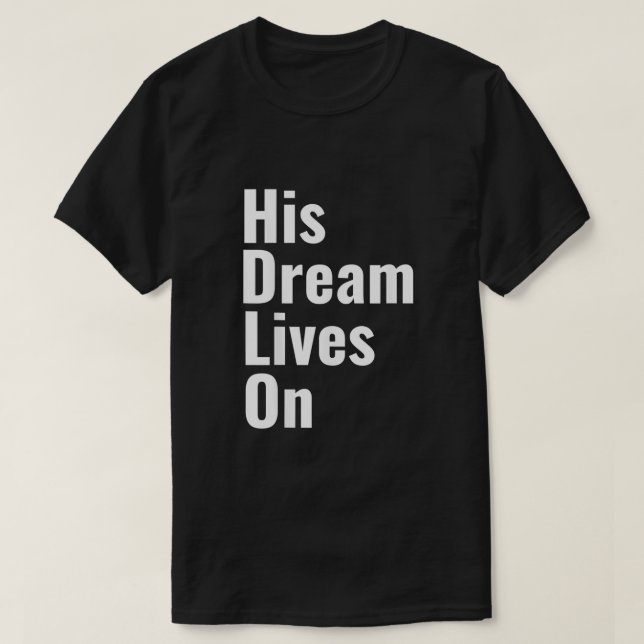 Camiseta MLK Martin Luther King Day (Frente do Design)