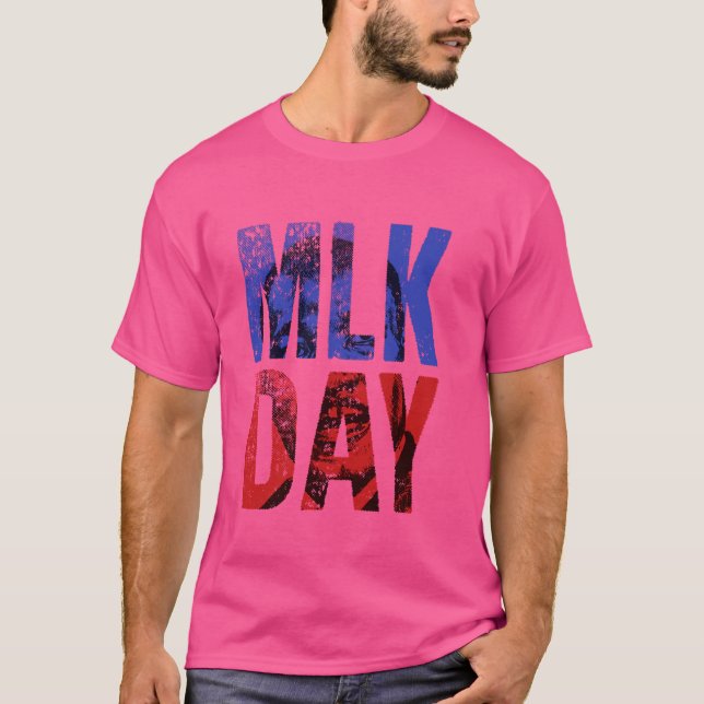 Camiseta MLK Martin Luther King Peace Equality Resistiu (Frente)