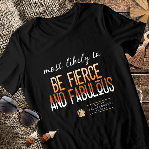 Camiseta MLT Seja Feroz e Fabulosa Despedida de Solteira ID