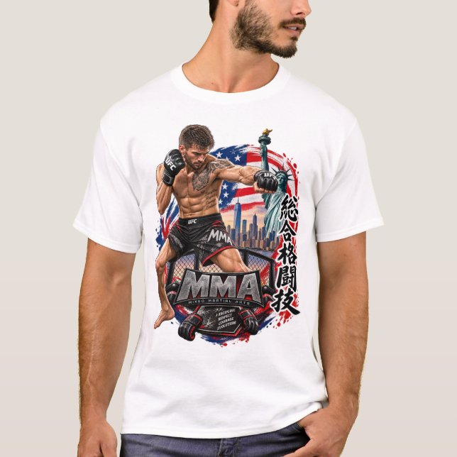CAMISETA MMA (Frente)