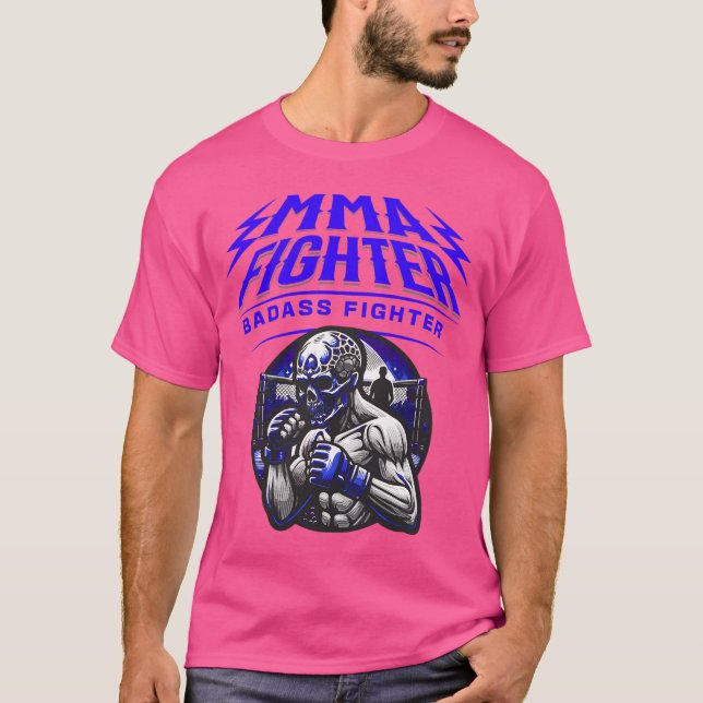 Camiseta Mma Fighter Badass Fight (Frente)