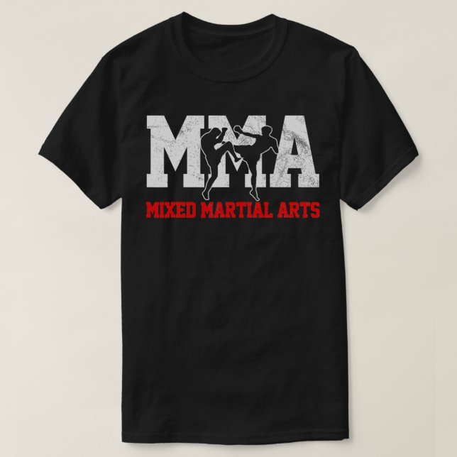 Camiseta MMA Kickboxin Gift Fighter (Frente do Design)