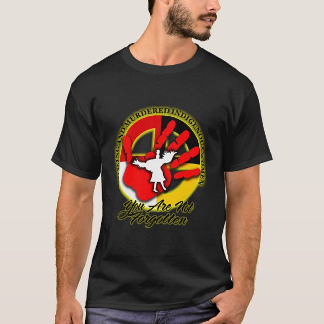 Camiseta Mmiw Ausente E Ed Indígenas S E (Frente)