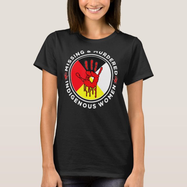 Camiseta Mmiw Missing & Murted Indígenas Women Medicine (Frente)