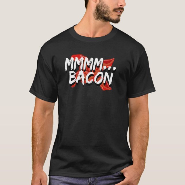 CAMISETA MMM BACON (Frente)