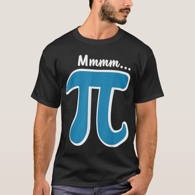 Camiseta Mmm Pi MMM Pie Day Tee 2023 Math Pun (Frente)
