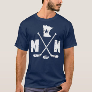 Camiseta Mn Hockey The State Of Ice Hockey Gift