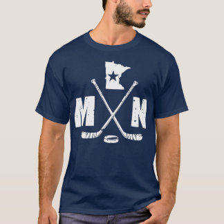 Camiseta Mn Hockey The State Of Ice Hockey Gift