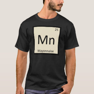 Camiseta Mn - Tabela Periódica da Química Condimento Maione