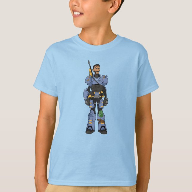 Camiseta Mo Morrison Space Ranger (Frente)