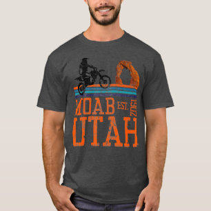 Camiseta Moab Utah Arches Deserto Ao Longo Da Camada De Cam