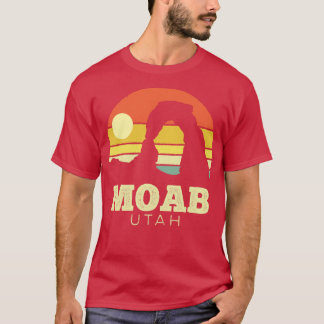 Camiseta Moab Utah Arches Vintage Sunset