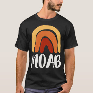 Camiseta Moab Utah Boho Rainbow Arches National Park