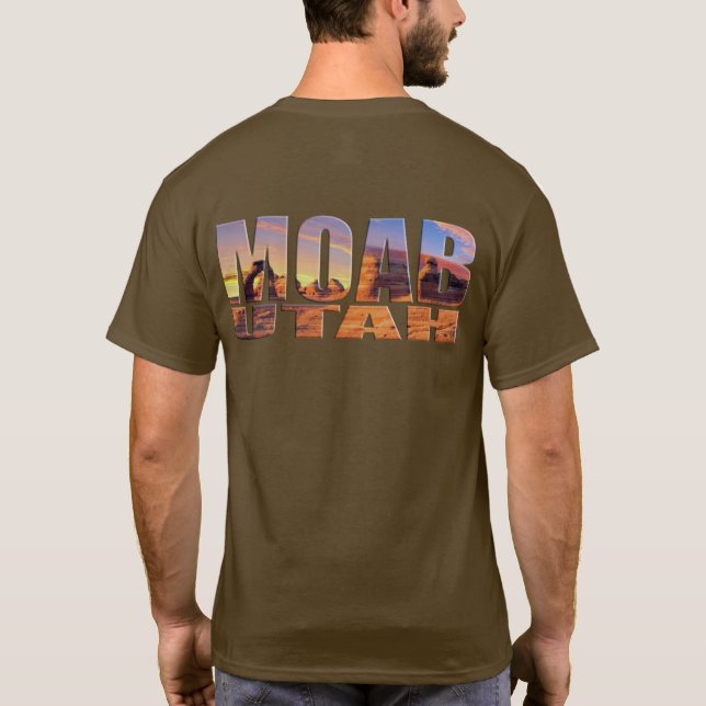 CAMISETA MOAB UTAH GEAR DE EKLEKTIX (Verso)