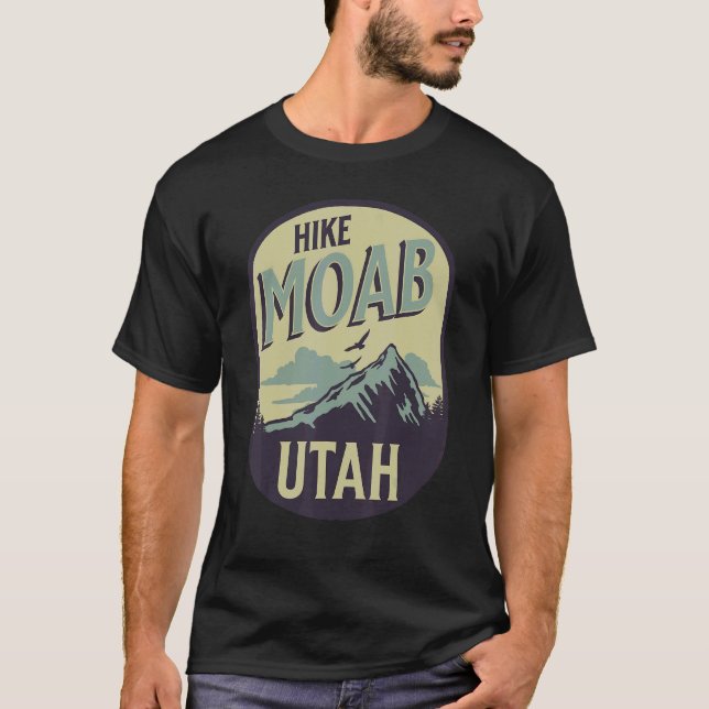 Camiseta Moab Utah Nature Hike Mountain Outdoors (Frente)