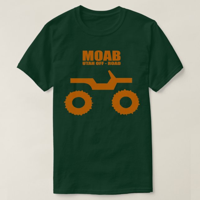 Camiseta Moab Utah OffReoad (Frente do Design)
