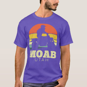 Camiseta Moab Utah Quadbike Vintage Sunset