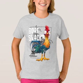 Camiseta Moana HEI HEI Barco Lanche Estilo Vintage
