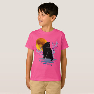 CAMISETA MOÃO DE GATO NO FLOWOM FLOWER BLACK CATAÇOS LOVER