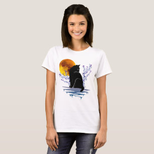 CAMISETA MOÃO DE GATO NO FLOWOM FLOWER BLACK CATAÇOS LOVER
