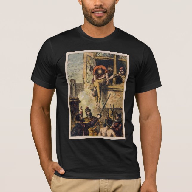 Camiseta Mob Justice no Santo Bartholomew Day Massacre (Frente)