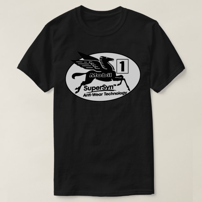 Camiseta mobil 1 oil pegasus (Frente do Design)