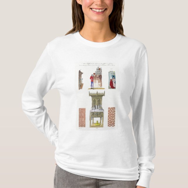 Camiseta Mobília do século XV, 'do franco dos monumentos (Frente)