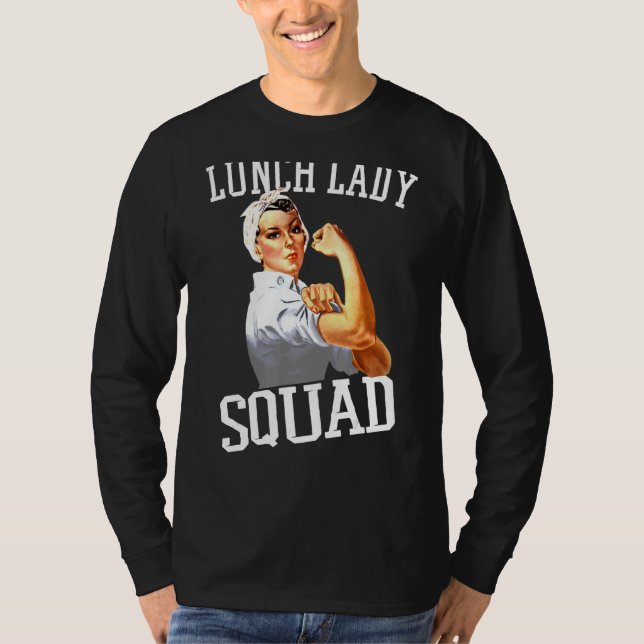 Camiseta Moça-Almoçadora do Cafeteria Almoçando a Lady Squa (Frente)