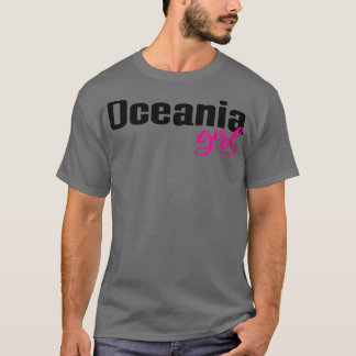 Camiseta Moça da Oceânia