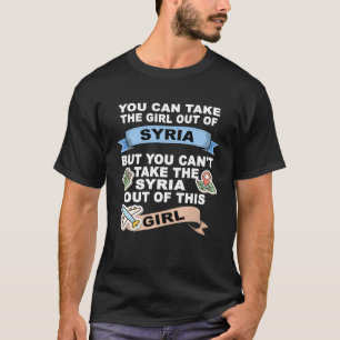 Camiseta Moça da Síria: Deslocalização da Síria