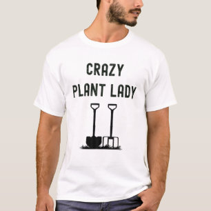 Camiseta Moça-de-Planta Louca, Almofada de Jardineiro-Cabe