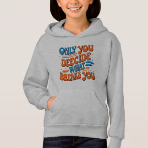 Camiseta moça de tendências de citação motivacional