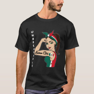 Camiseta Moça Mexicana Tee México Sinalizador Forte La