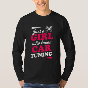 Camiseta Moça Sintonizador de Ajuste de Carro Mecatronics W