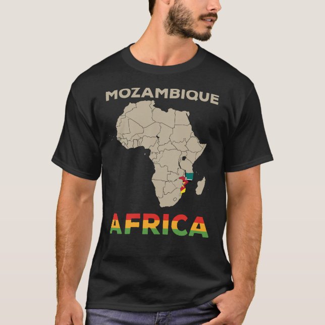 Camiseta Moçambique-África (Frente)