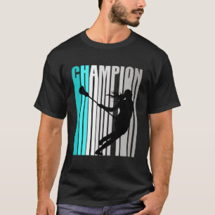 Camiseta Moças Turquoise Lacrosse Champion Equipe Lacrosse